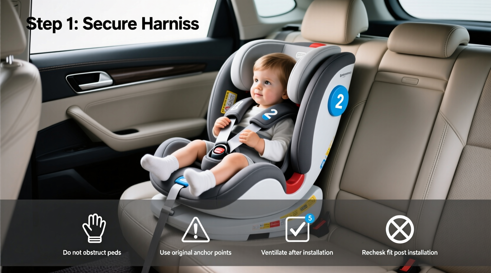 how long to leave child in car seat