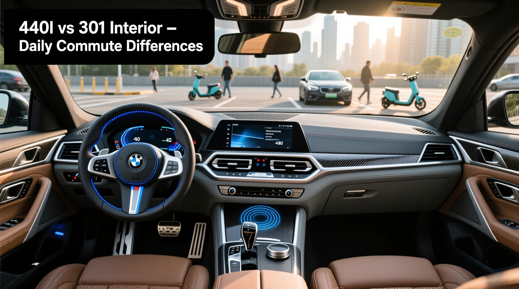 440i vs 430i interior commute