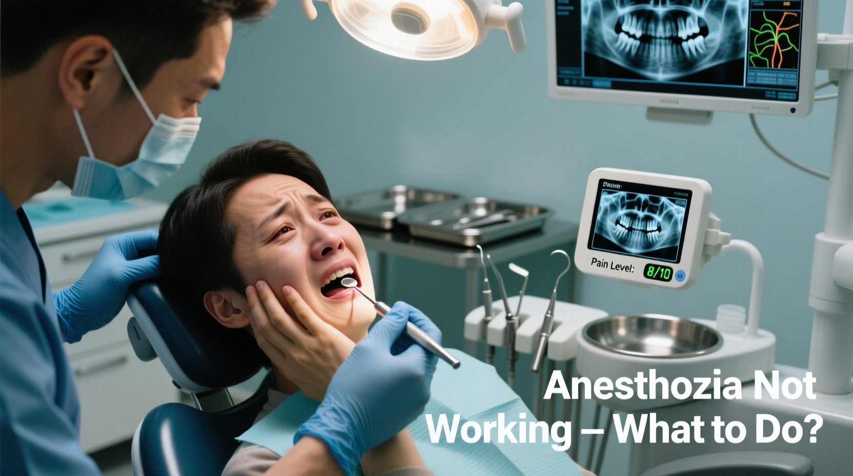 anesthesia not working for teeth reasons what to do