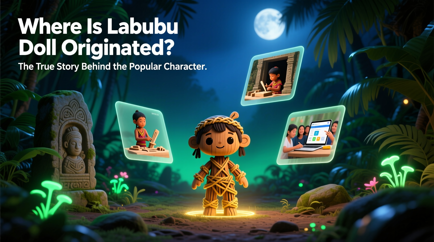 where is labubu doll originated
