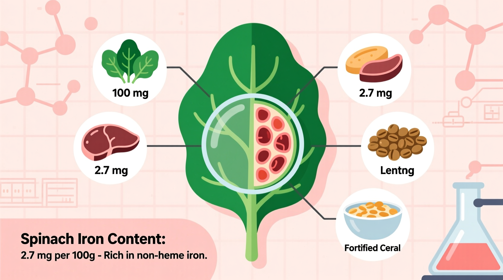 Spinach Iron Content: Exact Amounts & Absorption Tips