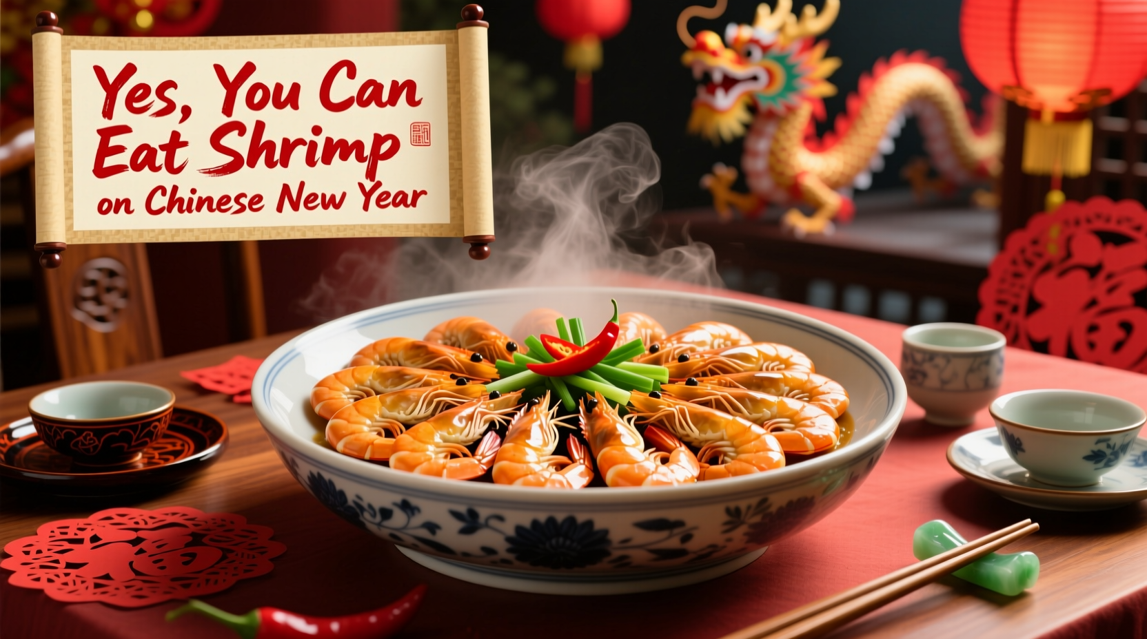 can you eat shrimp on chinese new year