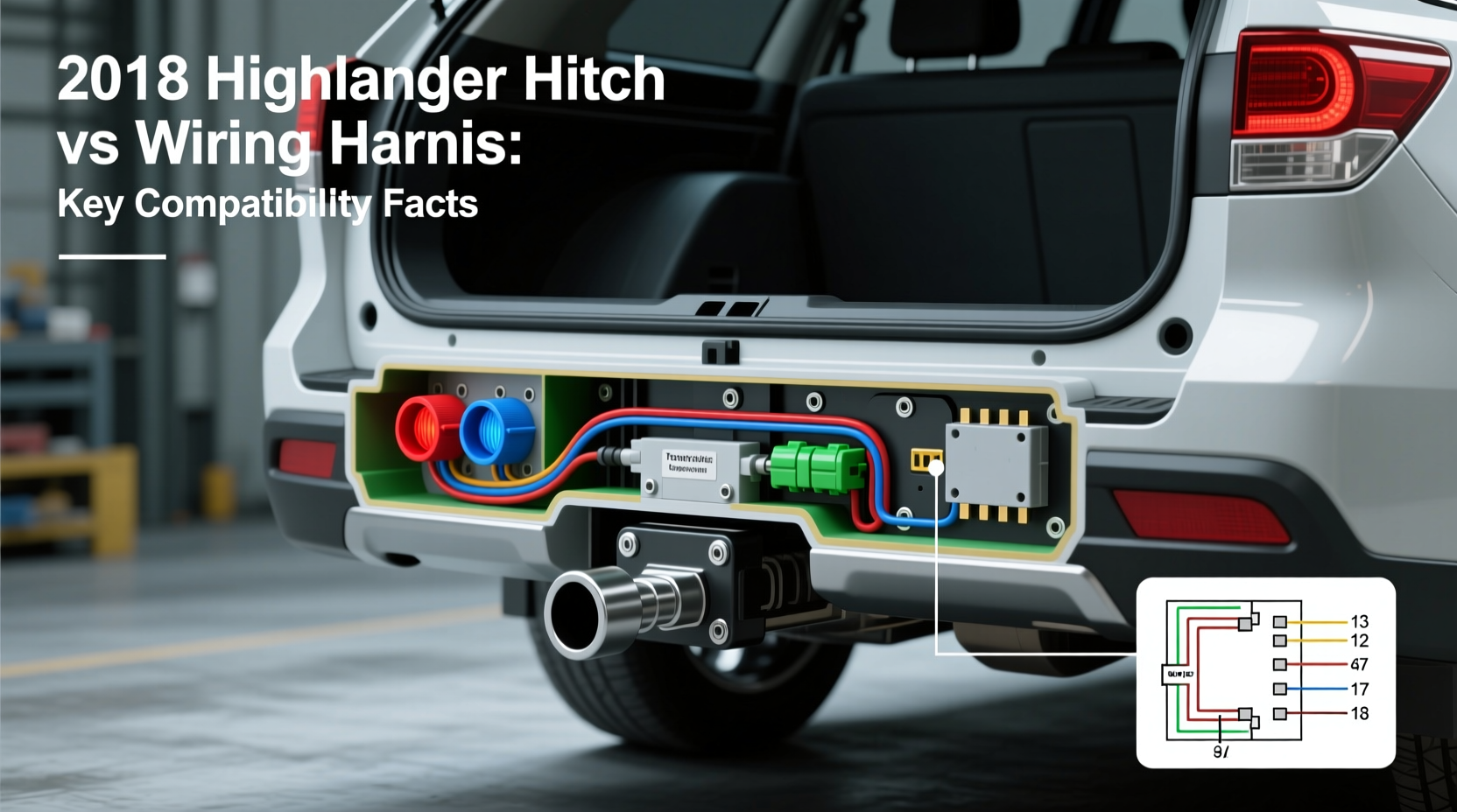 highlander 2018 hitch vs wiring harness