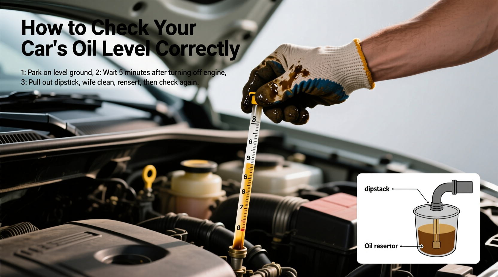 Frequently Asked Questions of How to check car oil level correctly