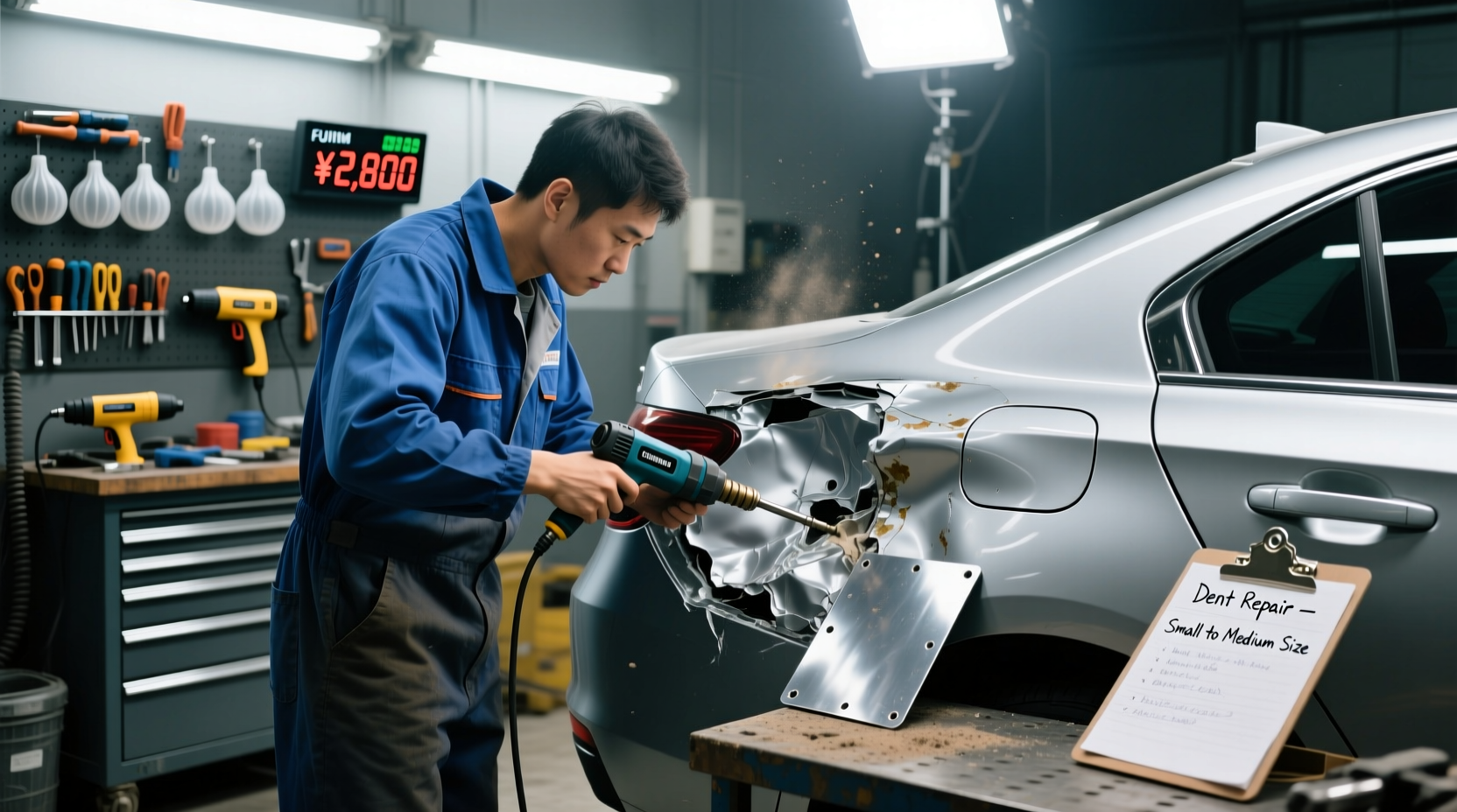 how much does it cost to fix dent in car