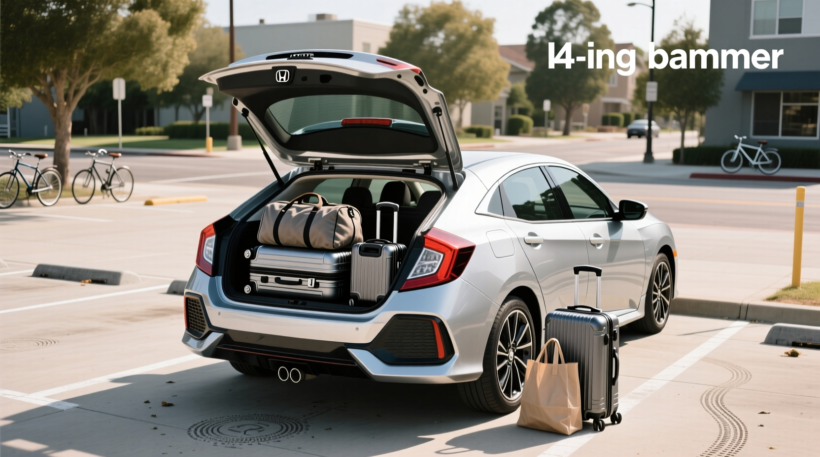 Honda Civic Hatchback Trunk Guide: How Much Luggage Fits?