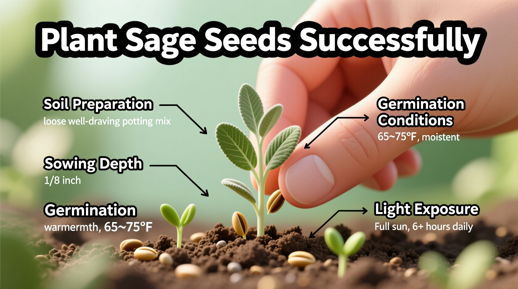 How to Plant Sage Seeds Successfully