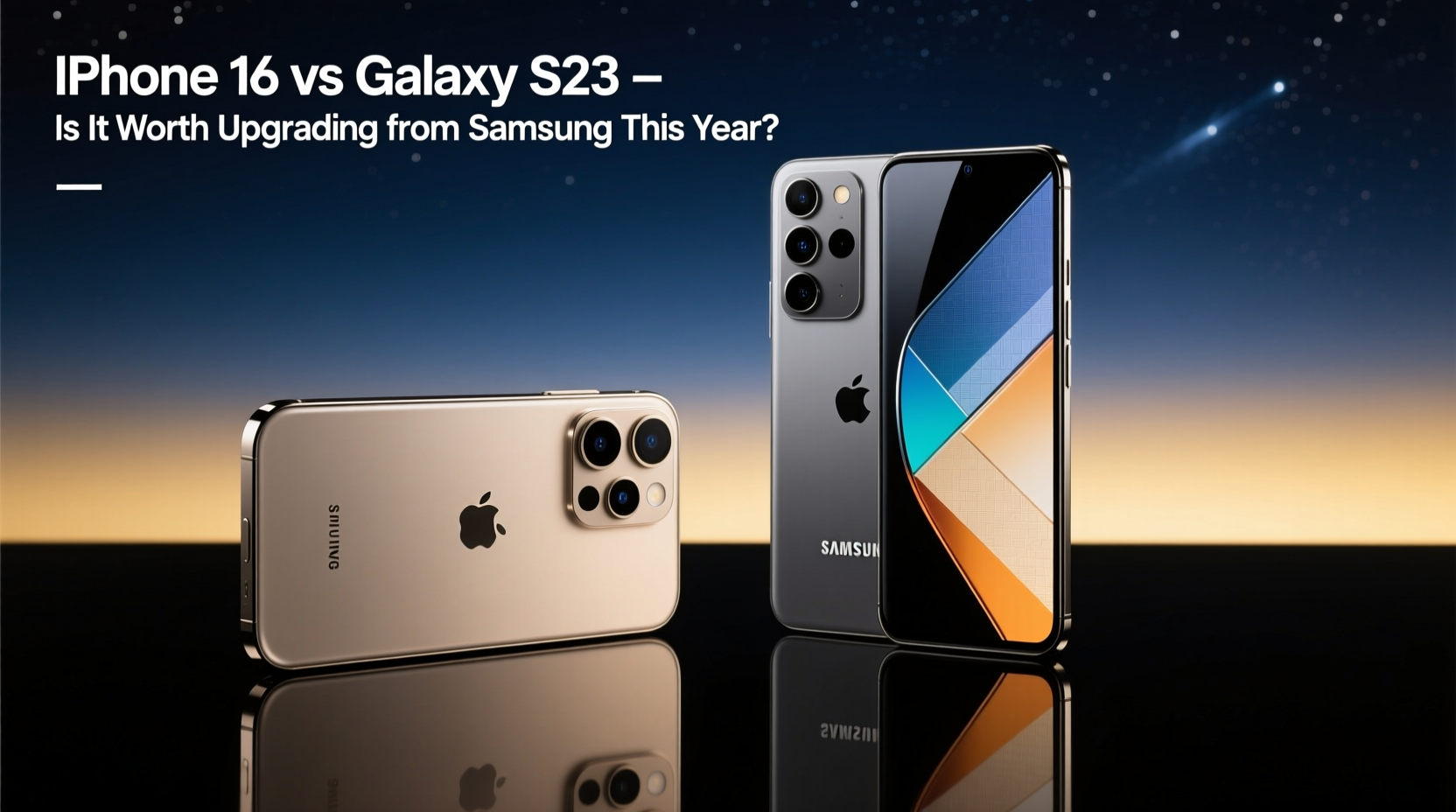 iphone 16 vs galaxy s23 is it worth upgrading from samsung this year