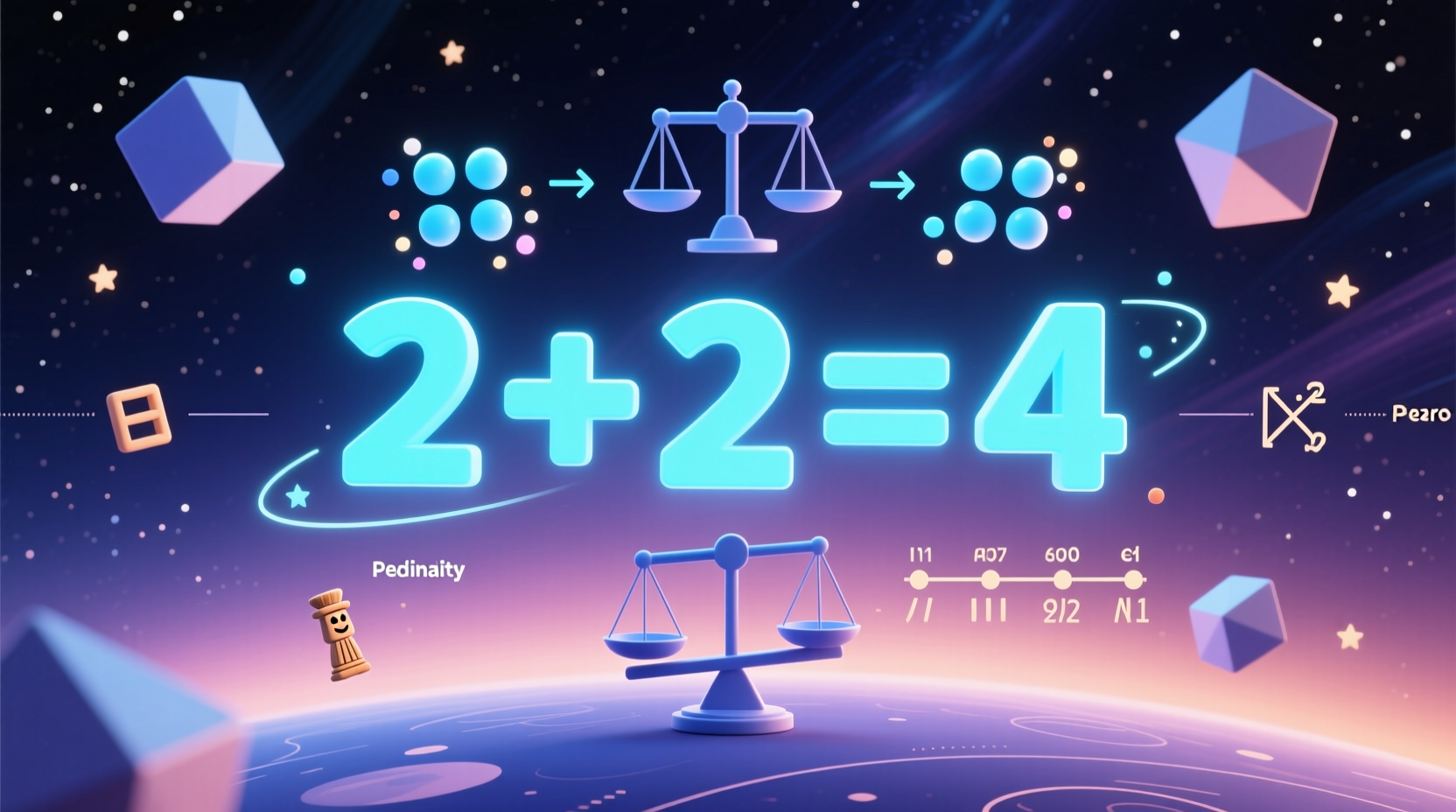 why does 2 2 4 exploring the foundation of arithmetic