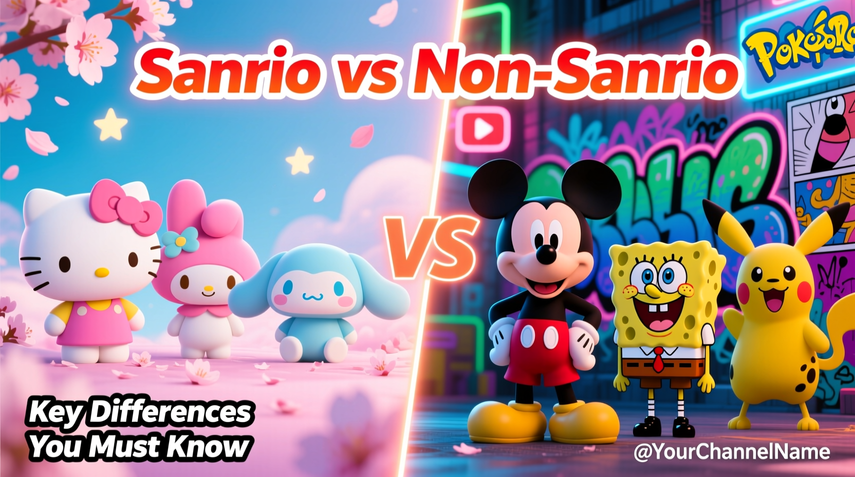 Sanrio vs Non-Sanrio Clips: Key Differences You Must Know