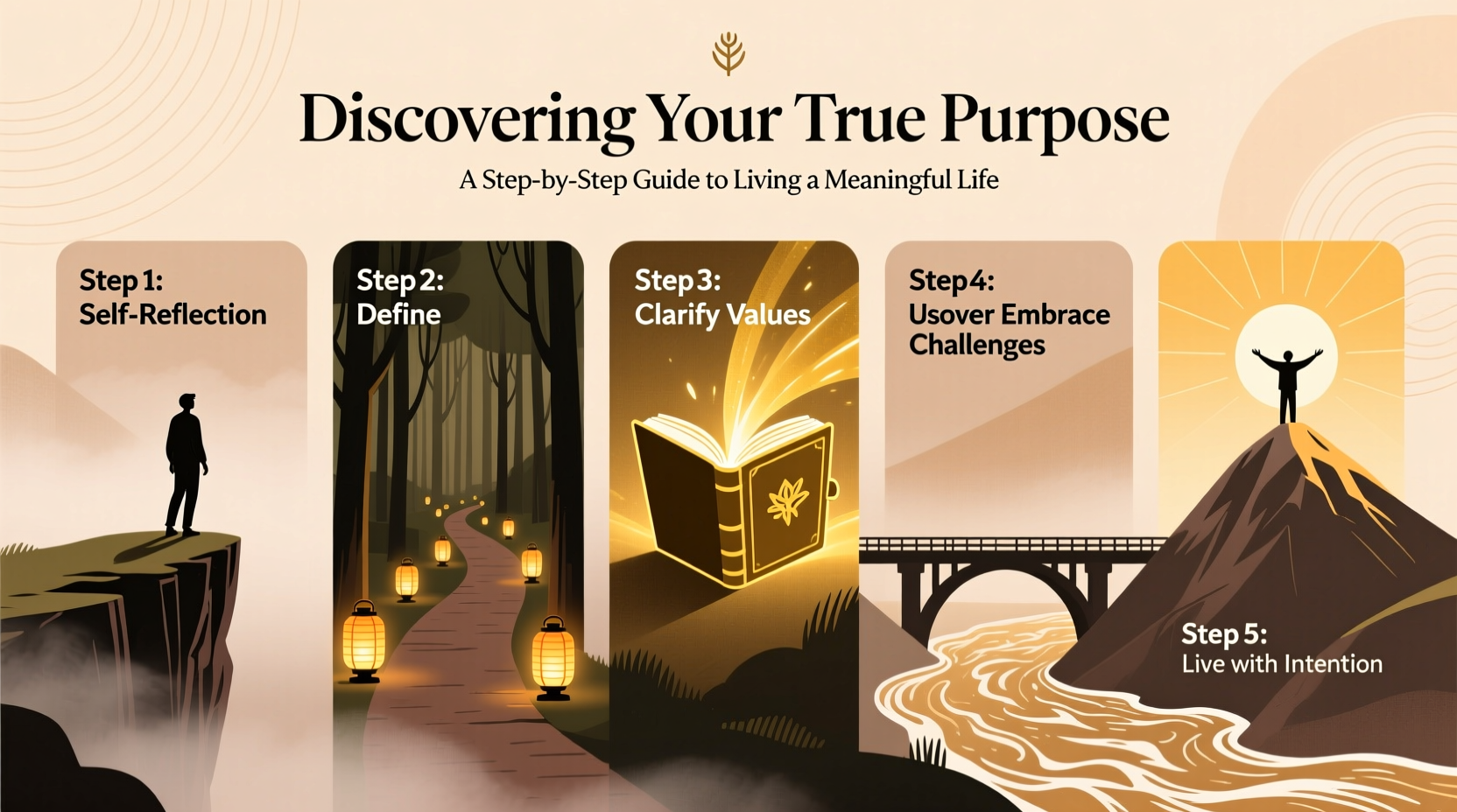 discovering your true purpose a step by step guide to living a meaningful life