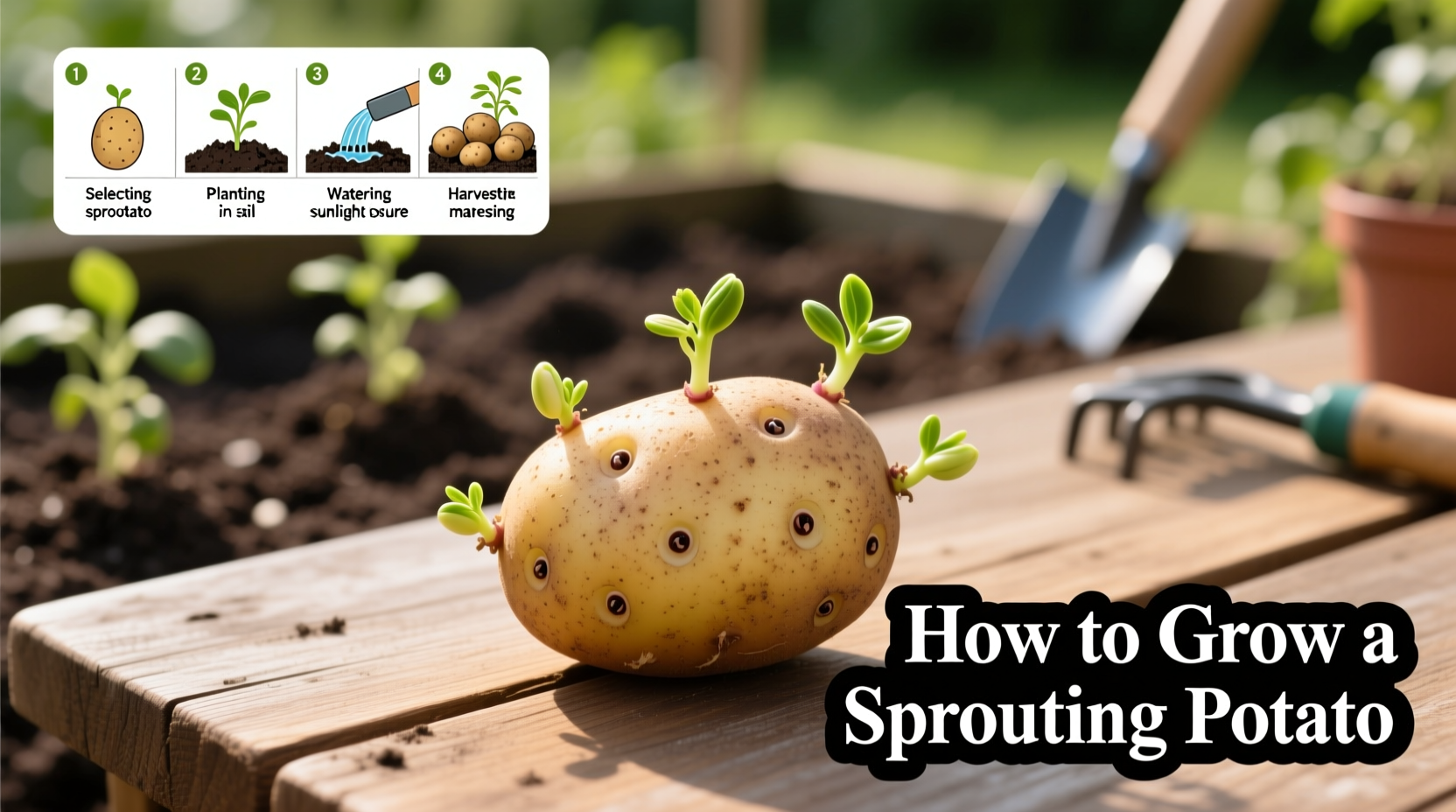 How to Grow Potatoes from Sprouted Tubers: Complete Guide