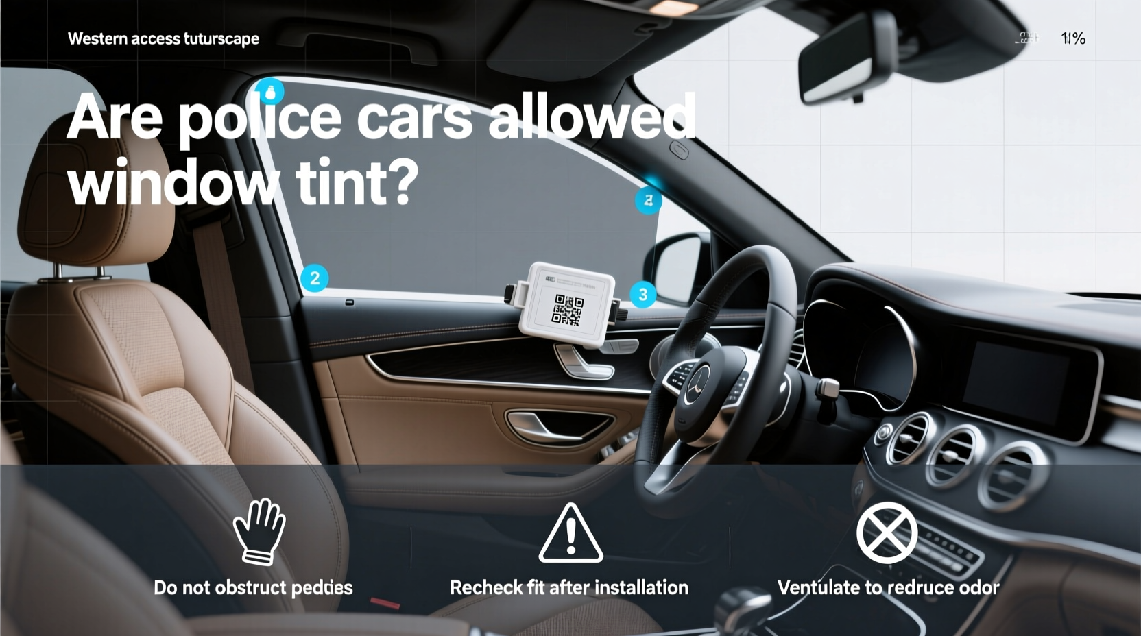 Are Police Cars Allowed Window Tint: Buying Guide & How to Choose