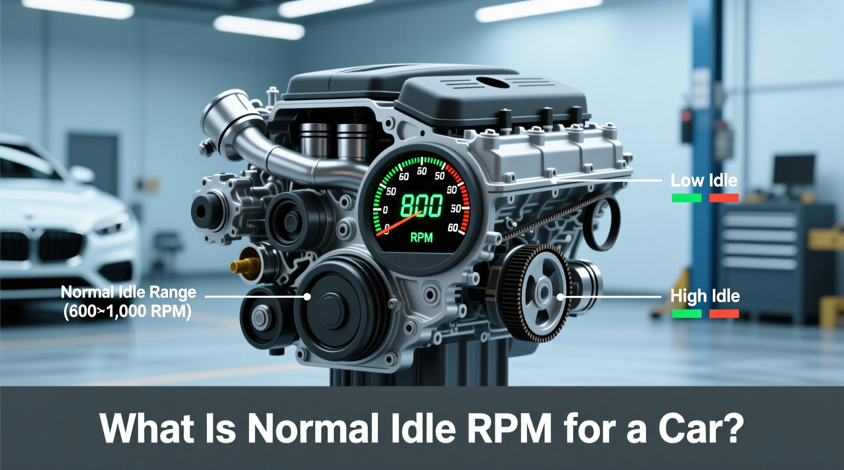 how many rpm should my car idle at