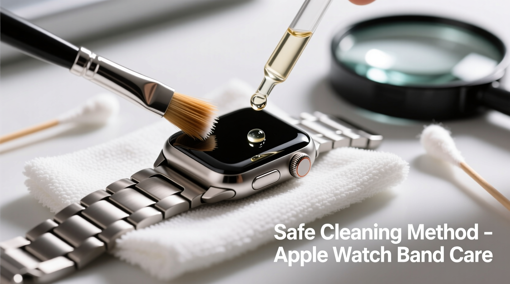 effective methods to clean and restore sparkling apple watch bands safely