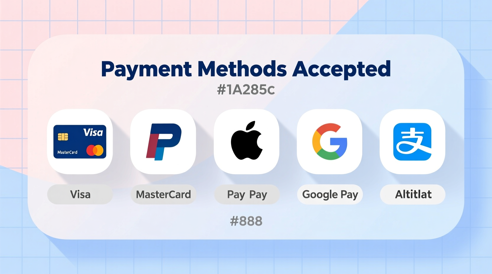 what payment methods does popmart accept