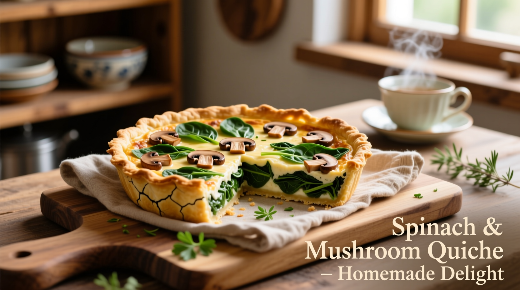 Perfect Spinach and Mushroom Quiche Recipe Guide