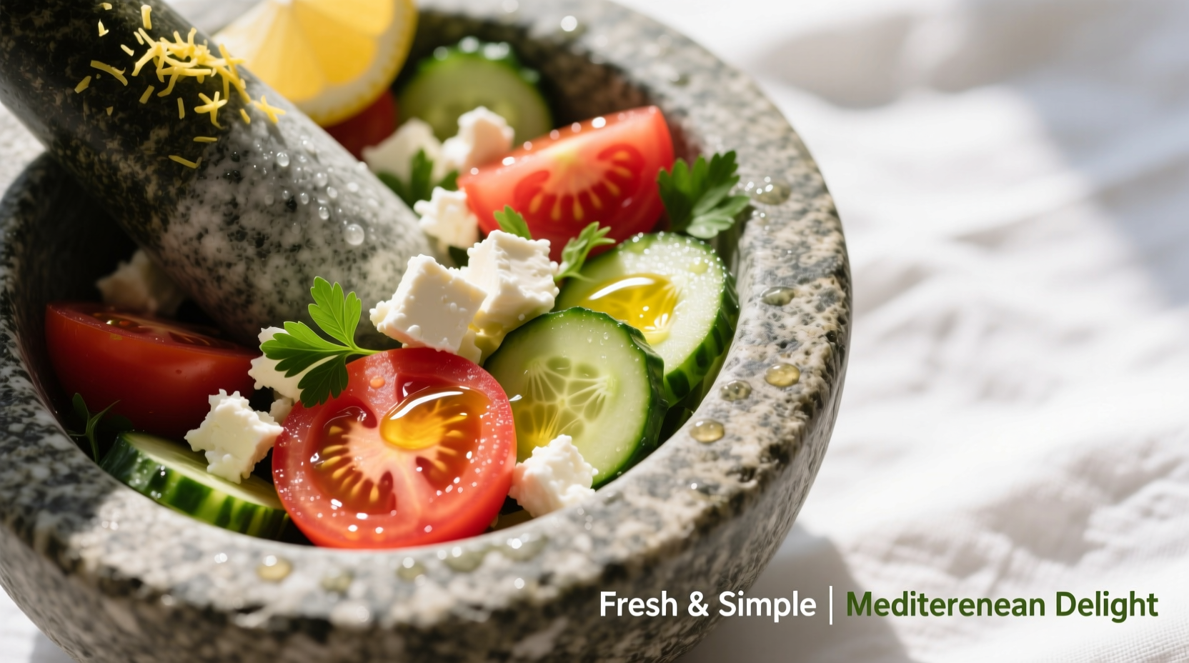 Perfect Cucumber Tomato Feta Salad Recipe in 15 Minutes