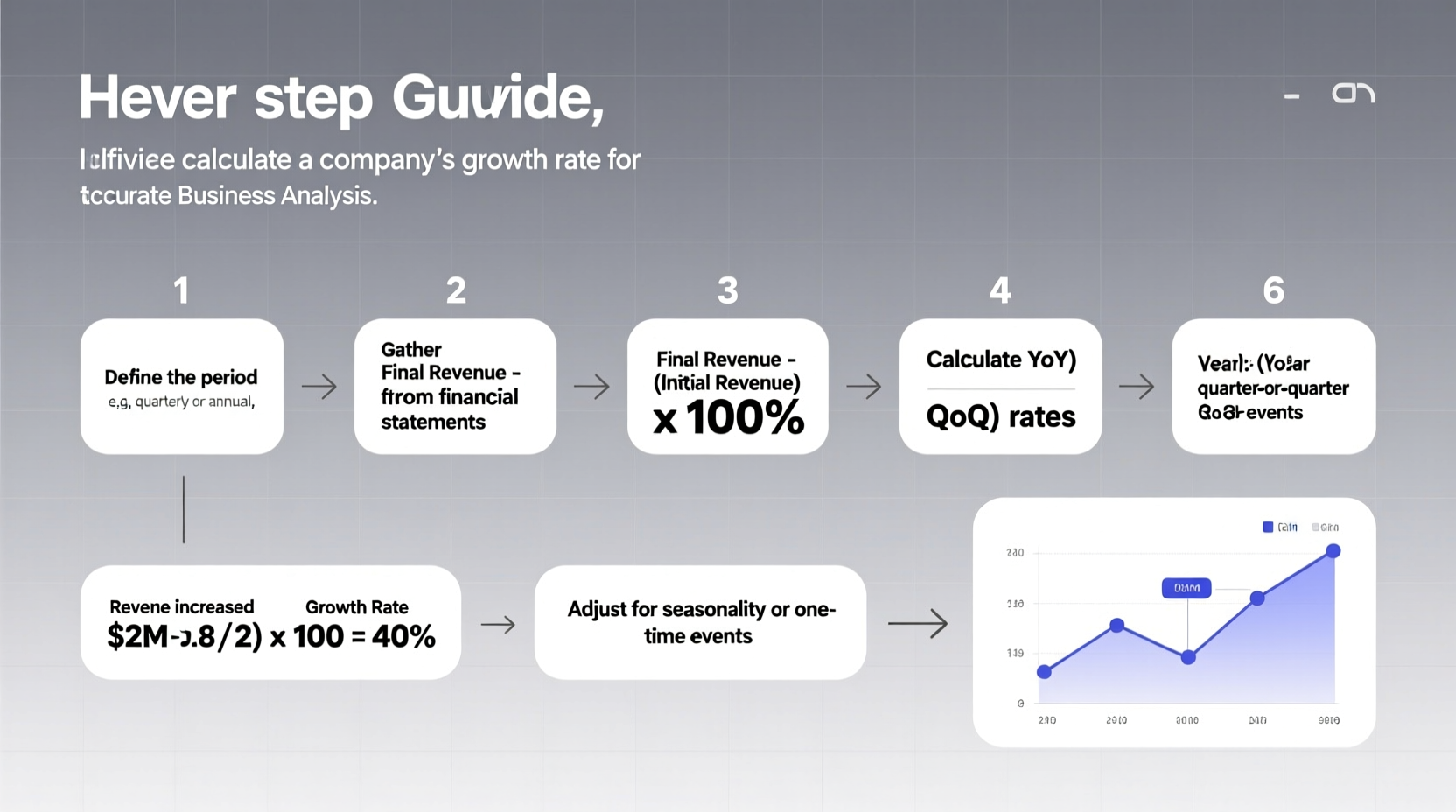 how to calculate a companys growth rate step by step guide for accurate business analysis