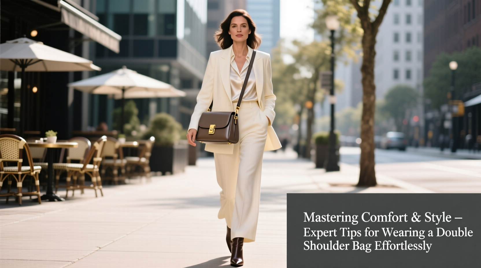 mastering comfort and style expert tips for wearing a double shoulder bag effortlessly