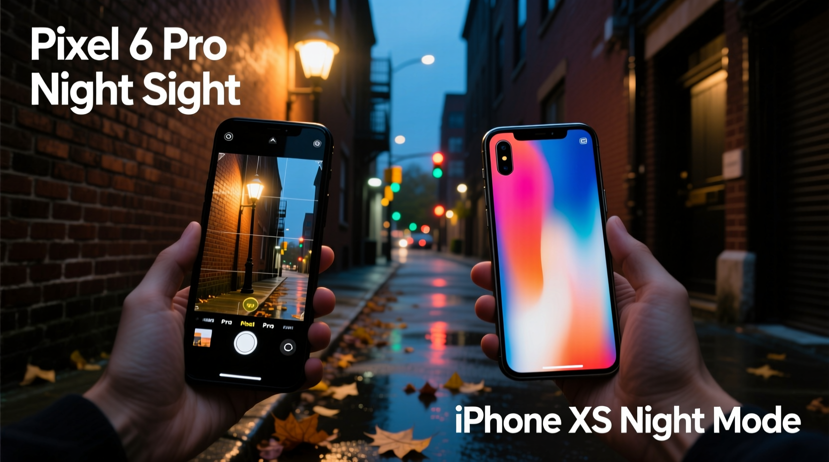 google night sight on pixel vs iphone xs is it really that much better
