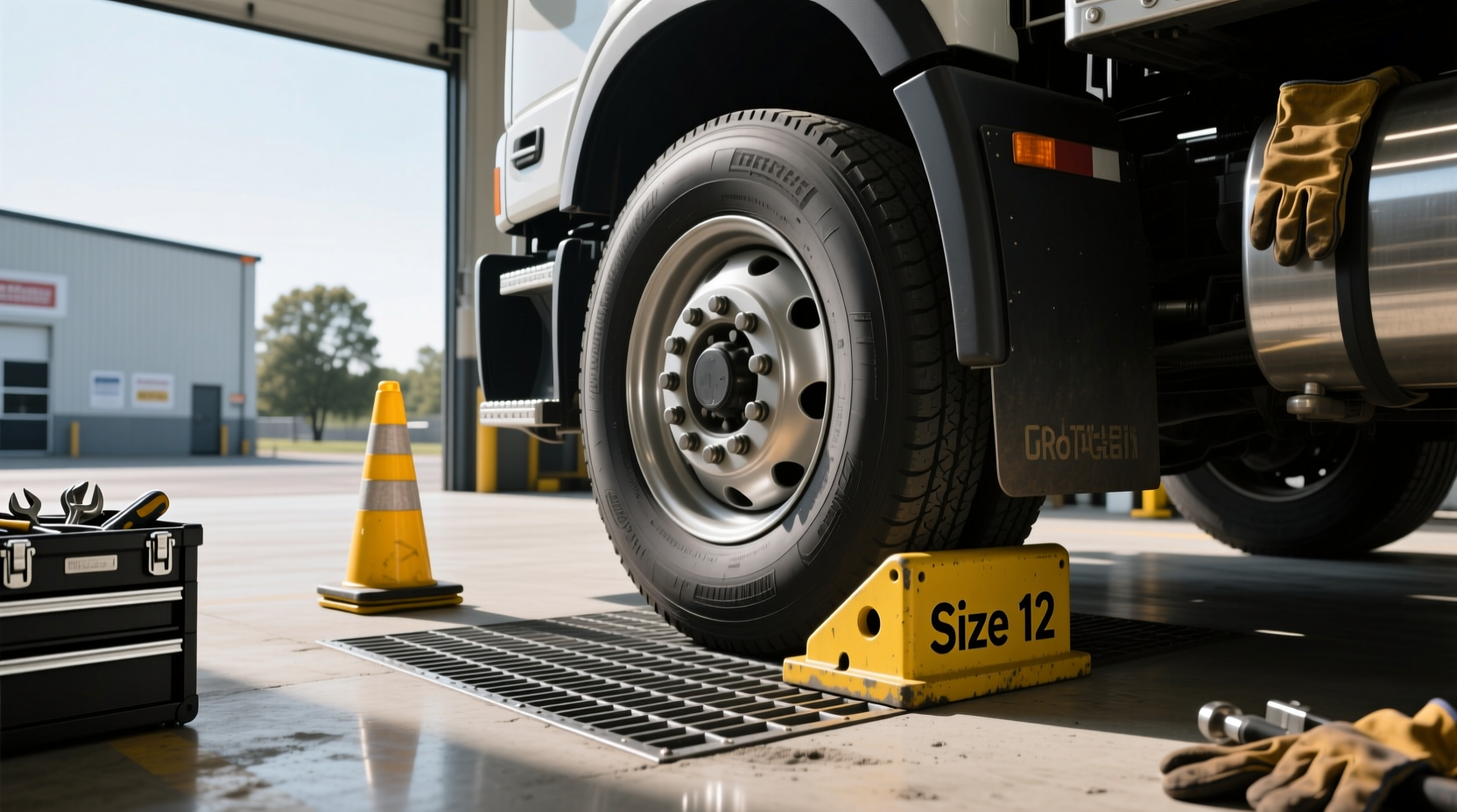 How to Choose Truck Wheel Wedge, What Is the Appropriate Size Wheel Chock for a Truck?