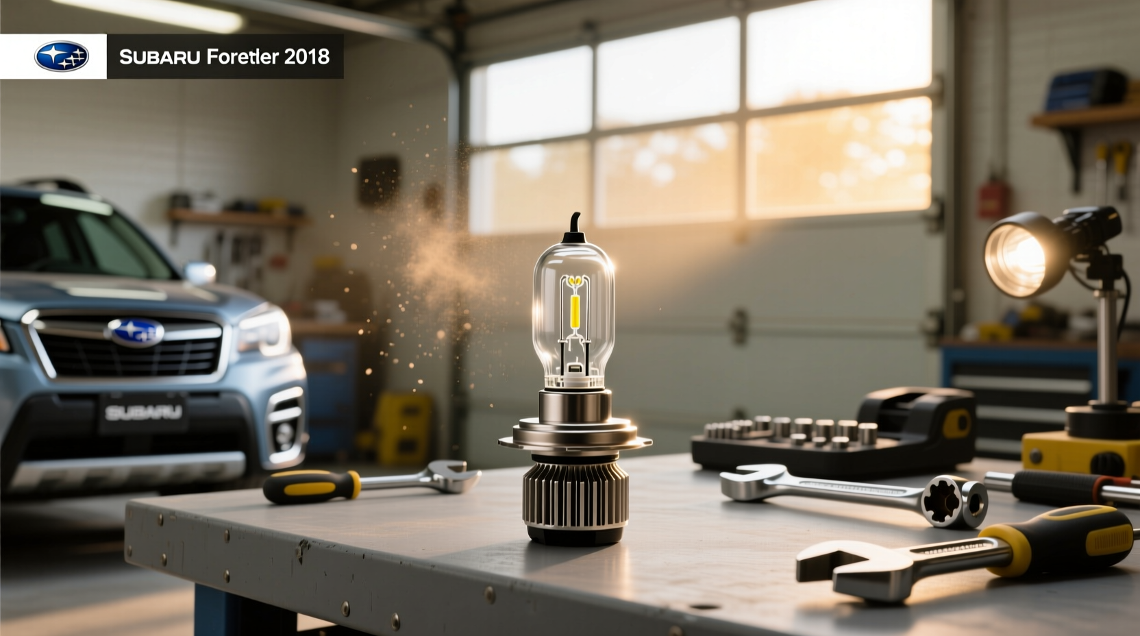 2018 subaru forester headlight bulb guide