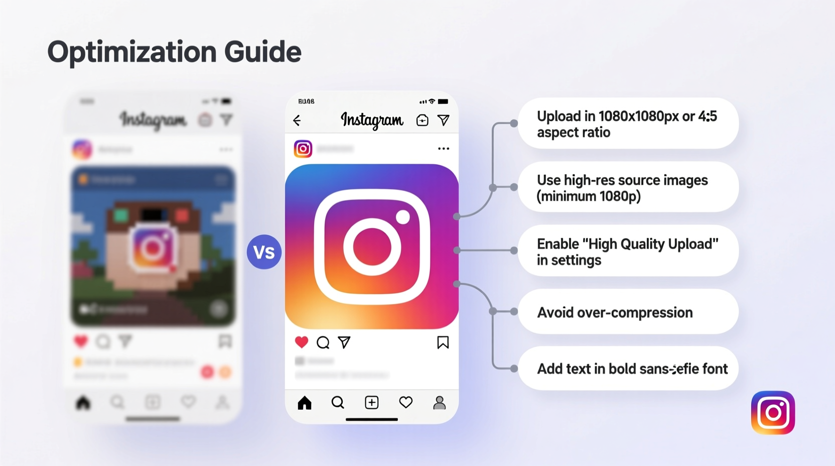 why are my instagram posts blurry fixes optimization tips