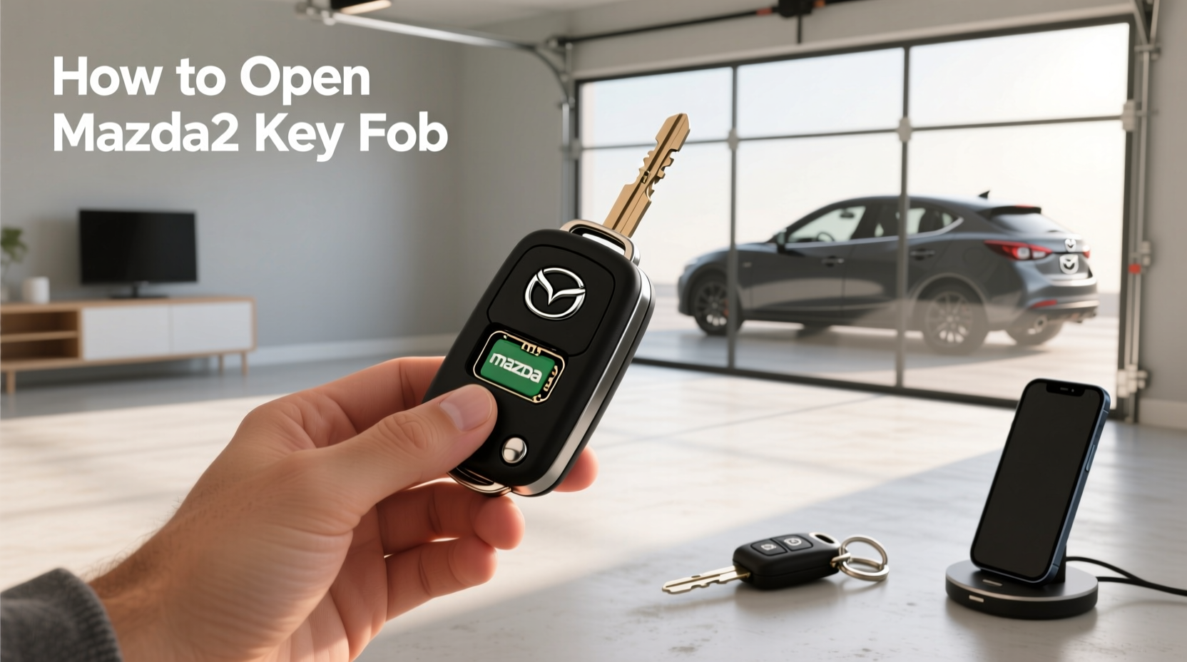 how to open mazda 2 key fob - step-by-step guide with battery replacement tips