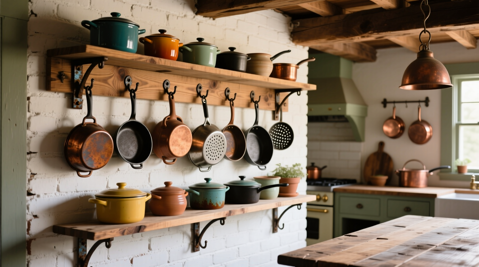diy pot rack