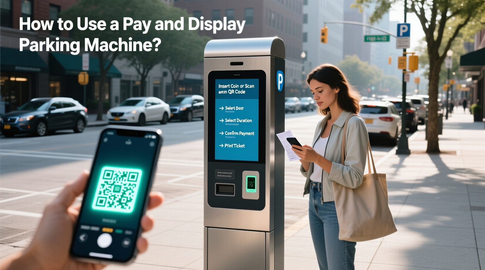 How to choose pay and display parking machines,How to use a pay and display machine? buying guide