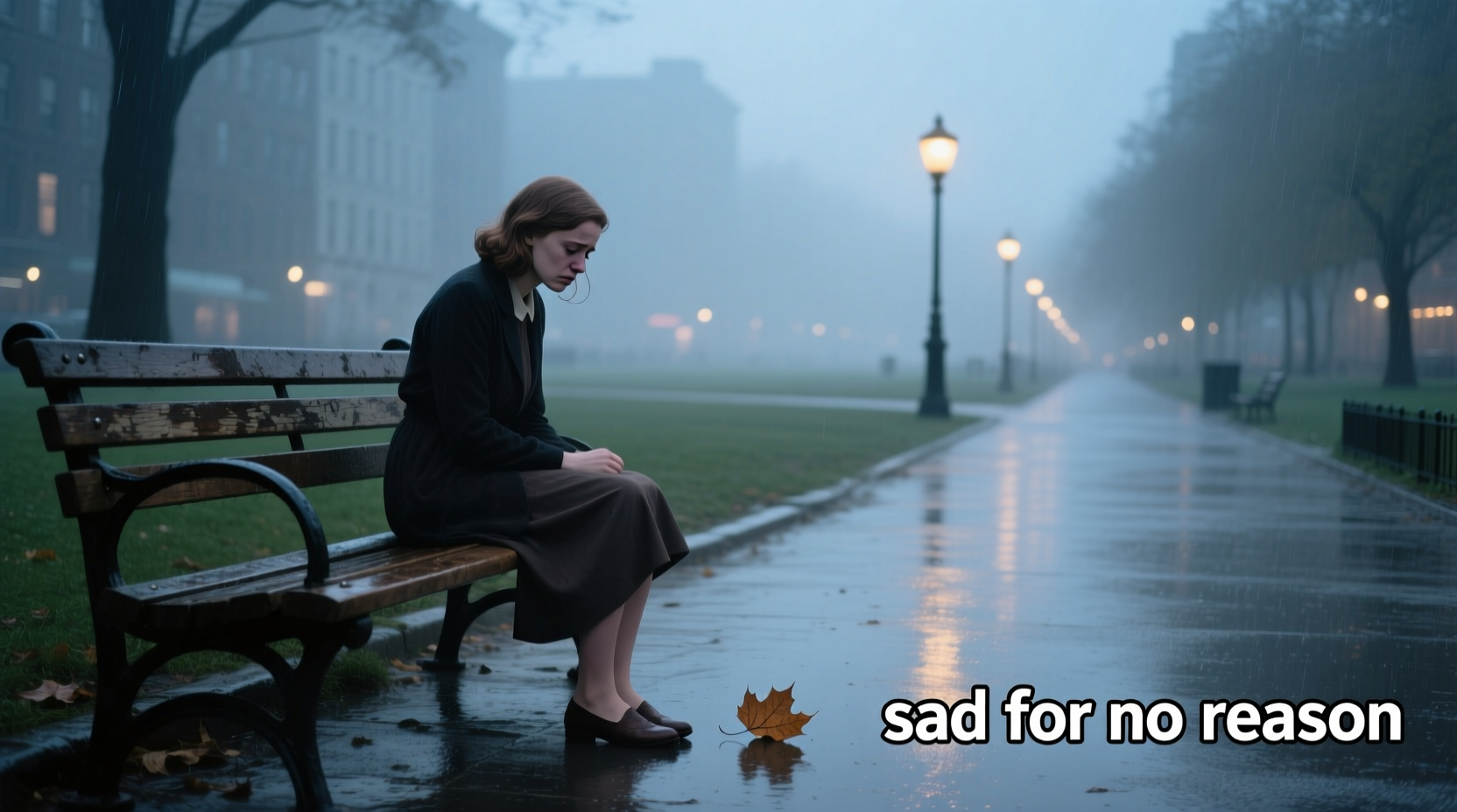 sad for no reason understanding why you might feel down