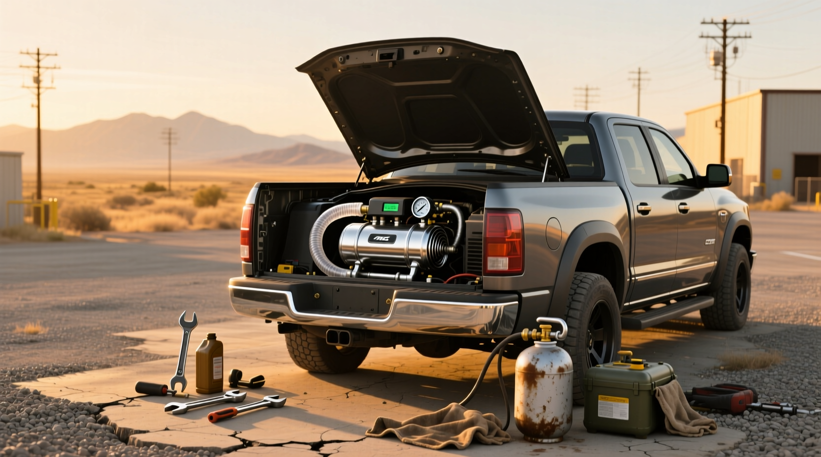 12v portable air compressor for truck tires