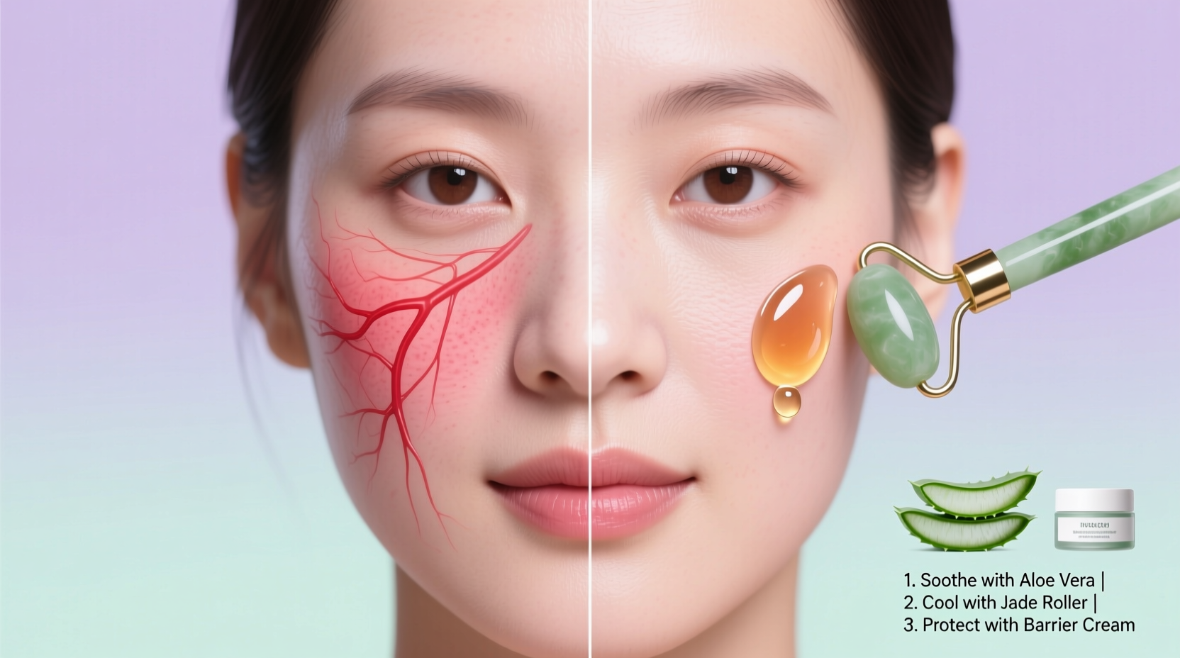 effective ways to calm and prevent facial redness for sensitive skin