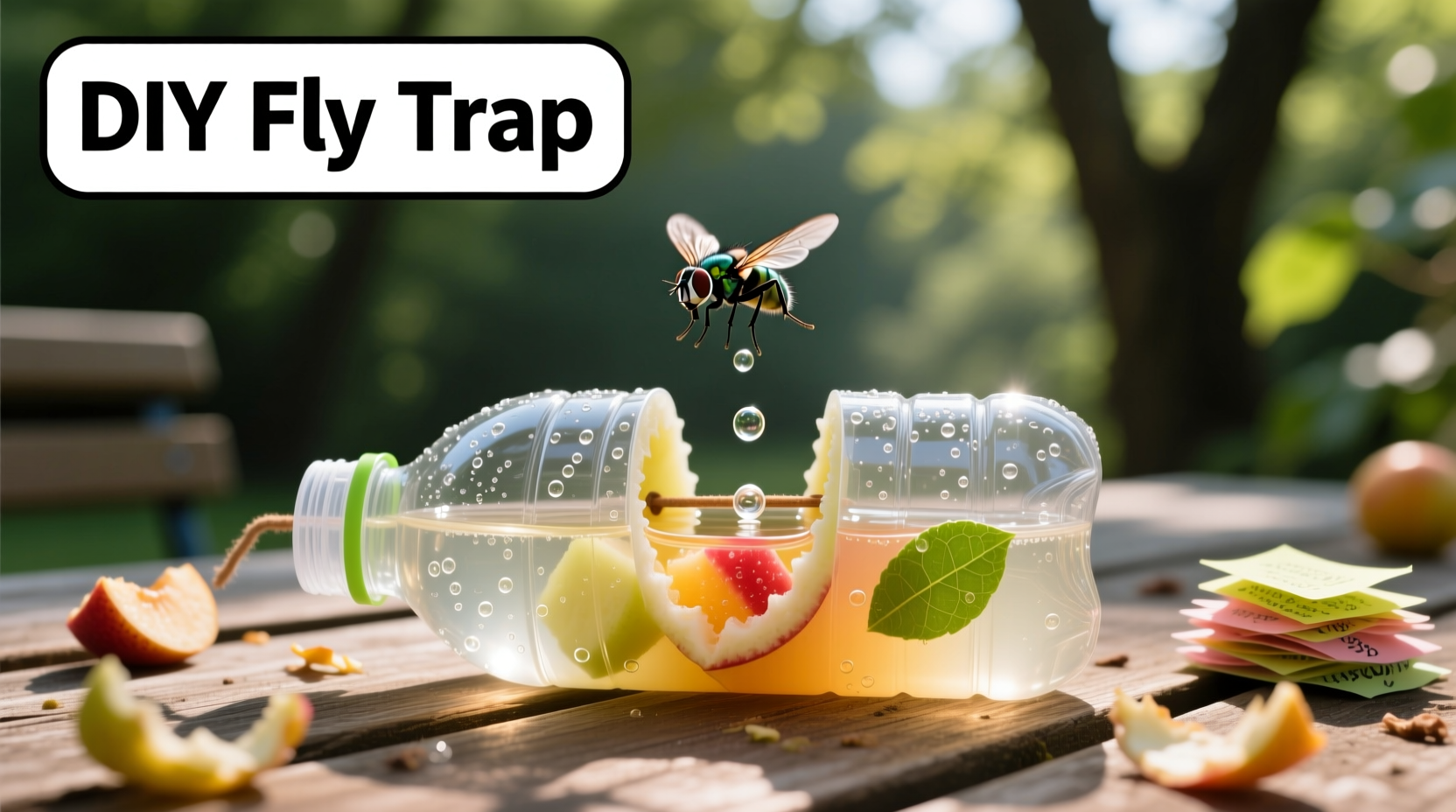 diy fly traps