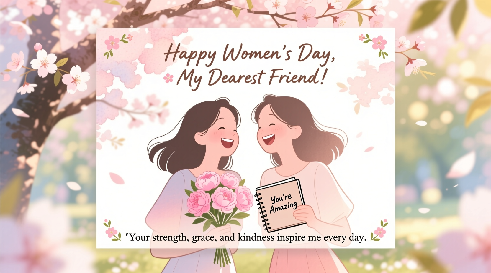 womens day wishes for friend