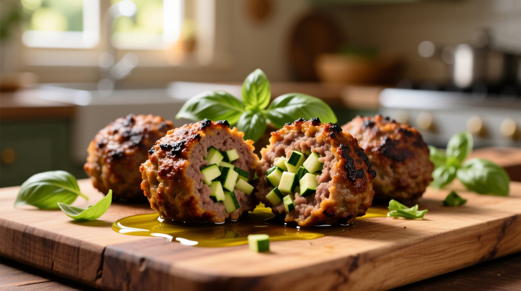 beef zucchini meatballs