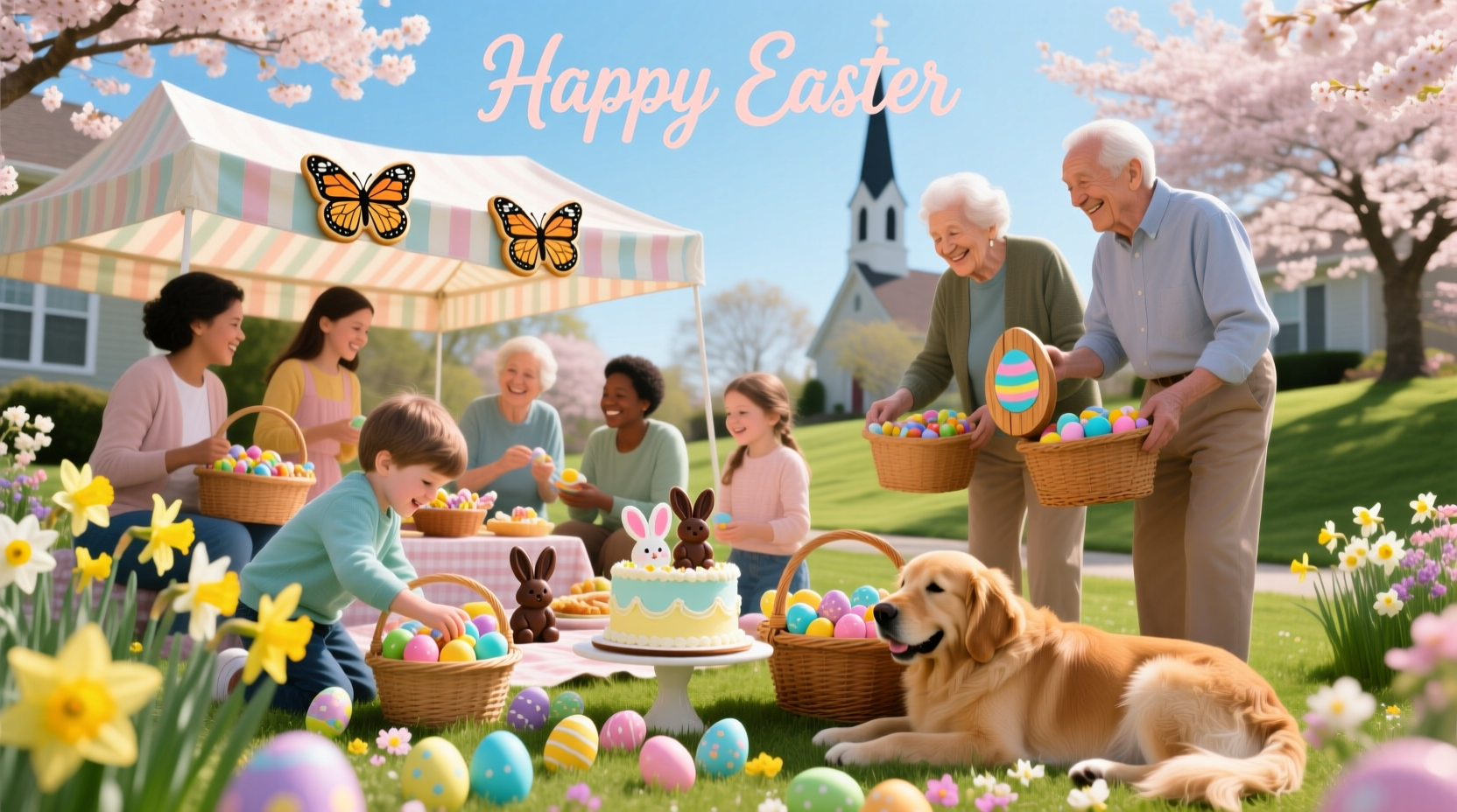 what do people do in easter