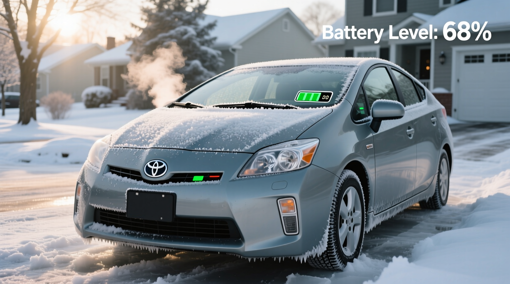 prius 30 battery cold climate