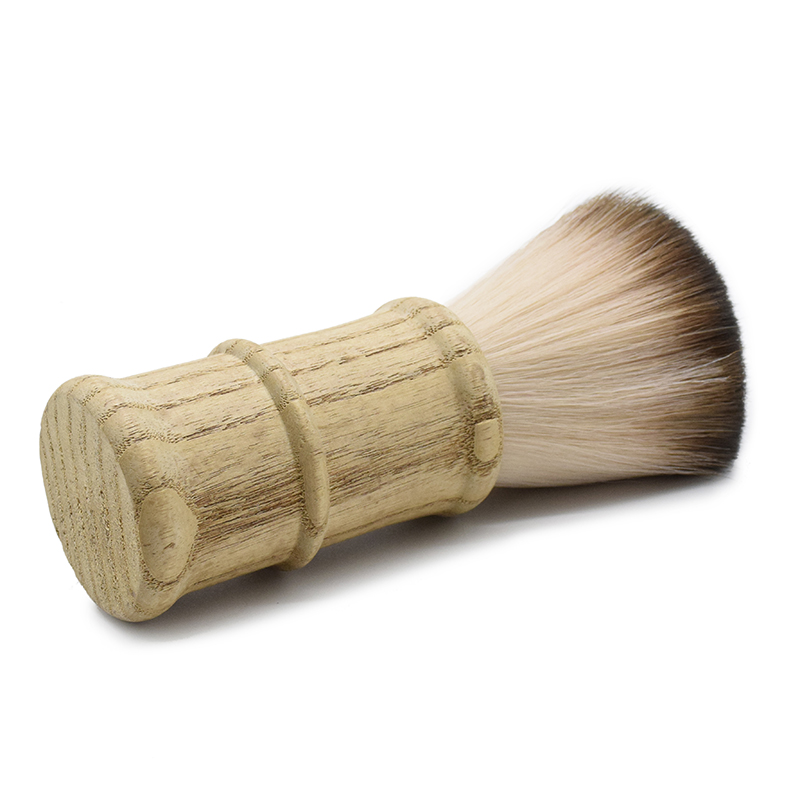 Vintage Neck Brush Barber Dust Hair Cleaning Brush Wood Handle Hair Styling Tools Hairdressing Accessories Neck Brush