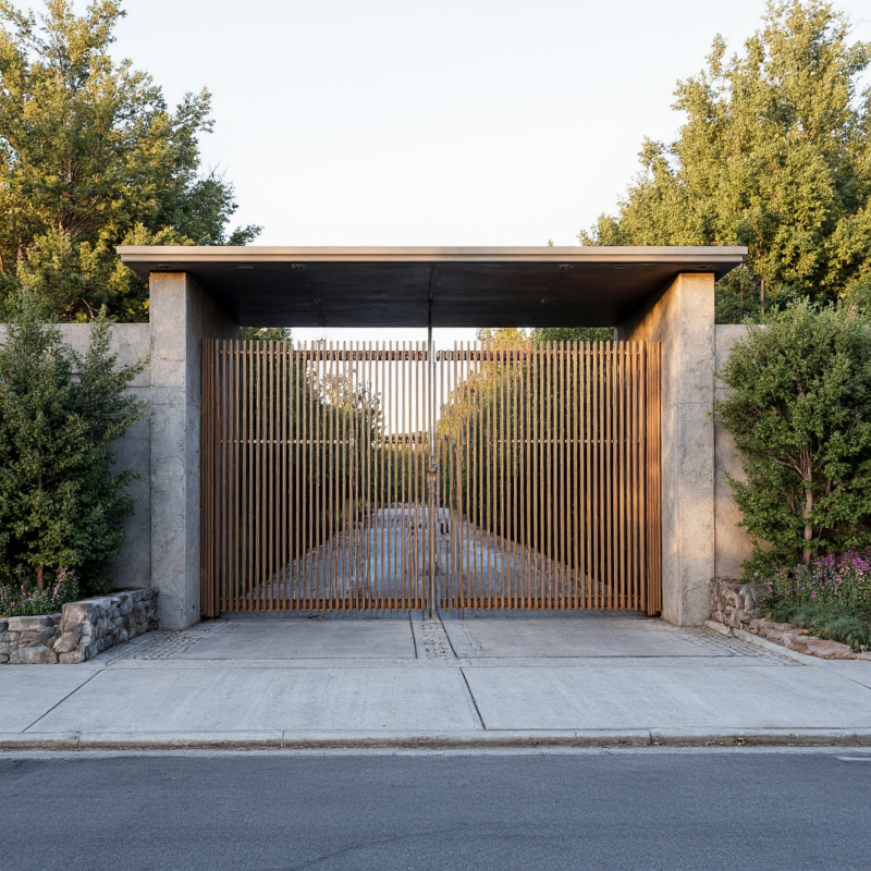 Driveway Gates for Size,application:gate offering robust, stylish, customizable options for secure entry.