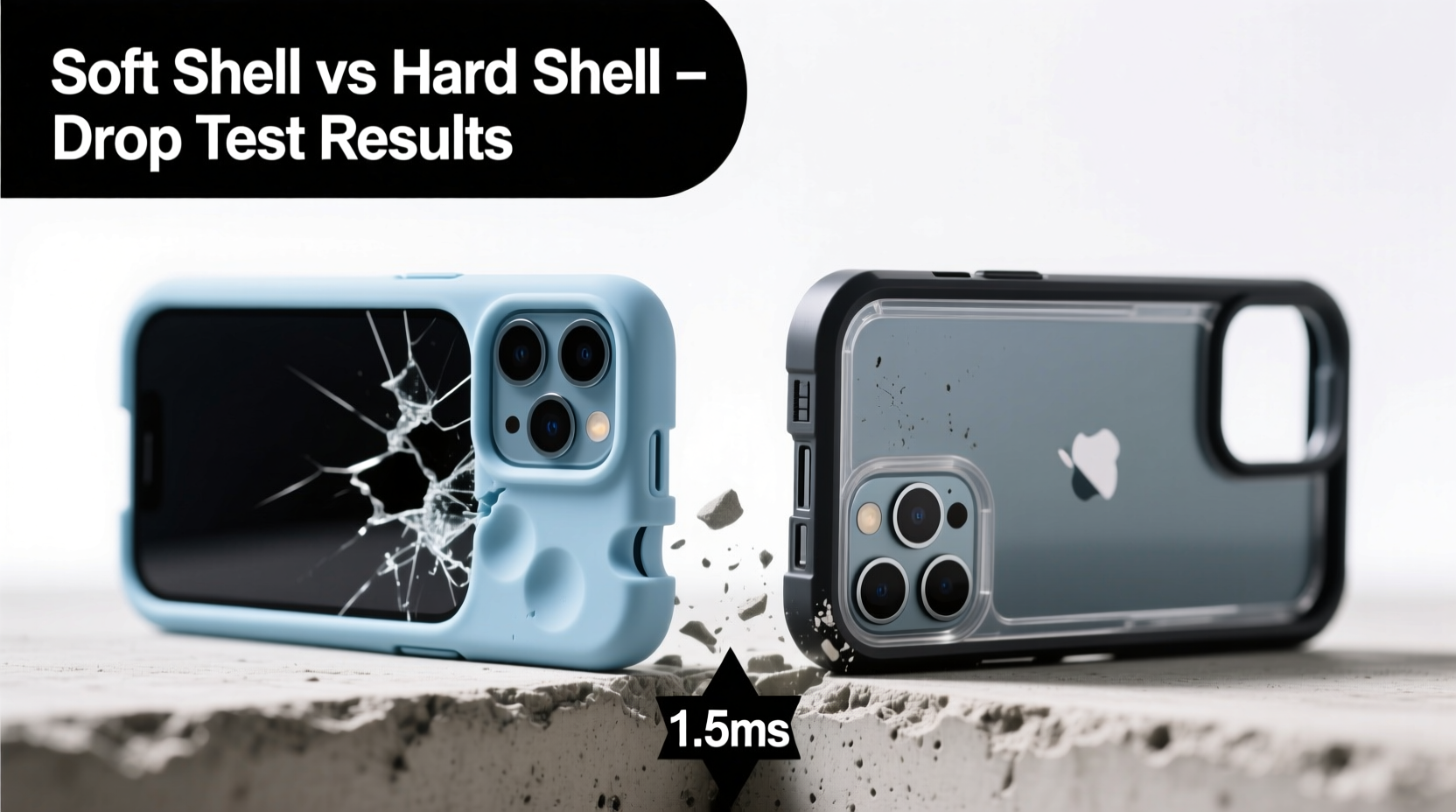 soft shell vs hard shell phone case which offers the best drop protection