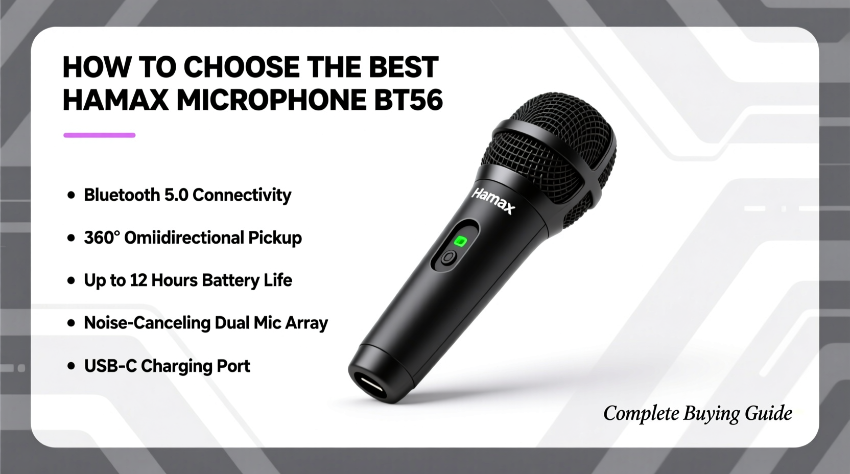 hamax microphone bt56