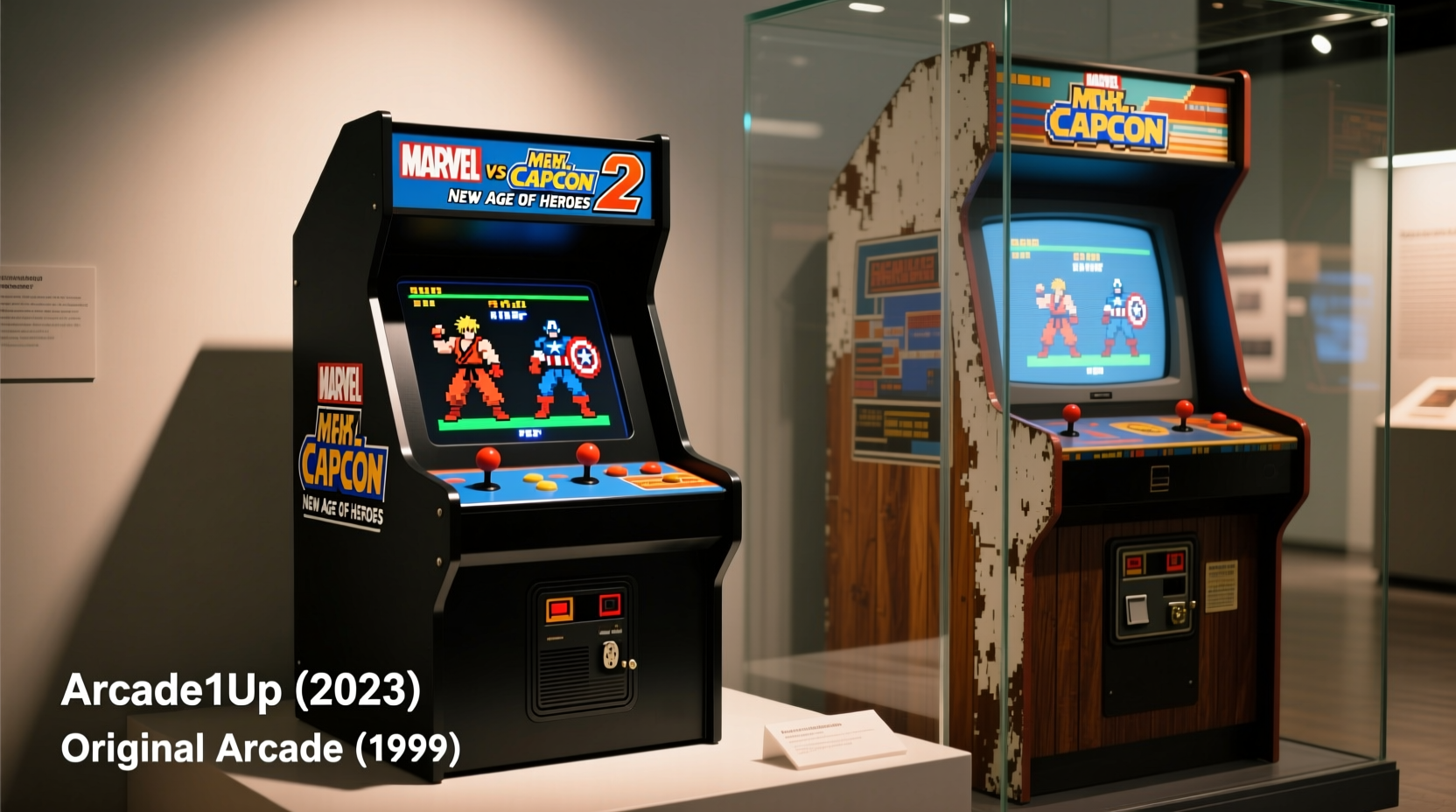 is the arcade1up version of marvel vs capcom 2 worth it or should i look for the original