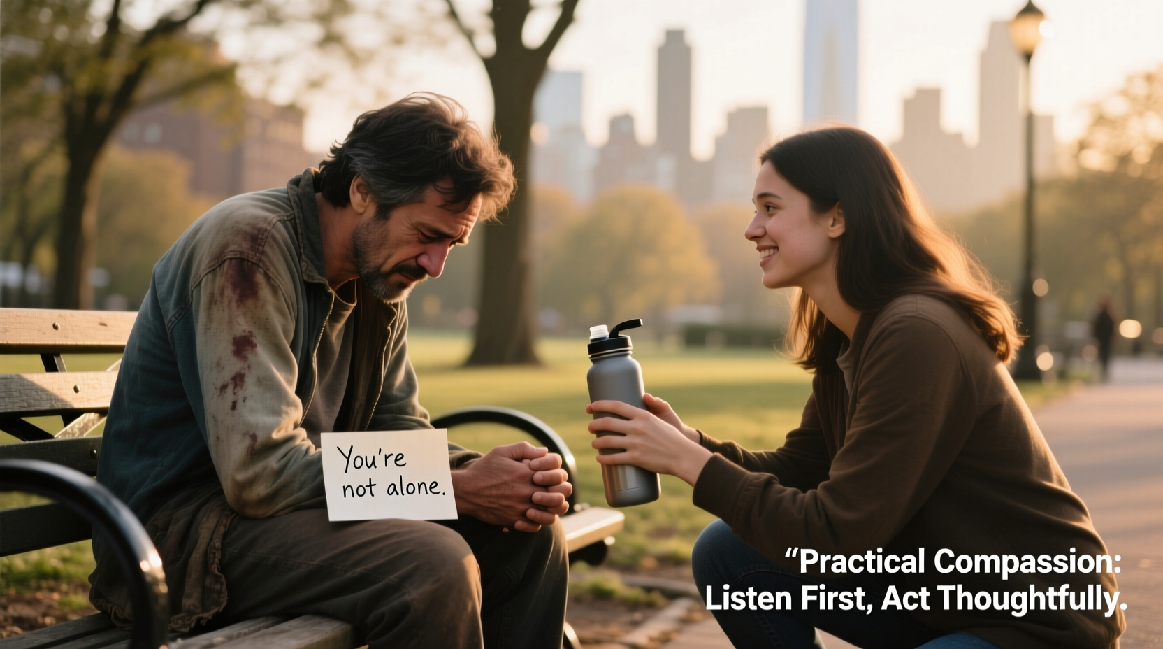 practical strategies for how to help a person in need with compassion and impact