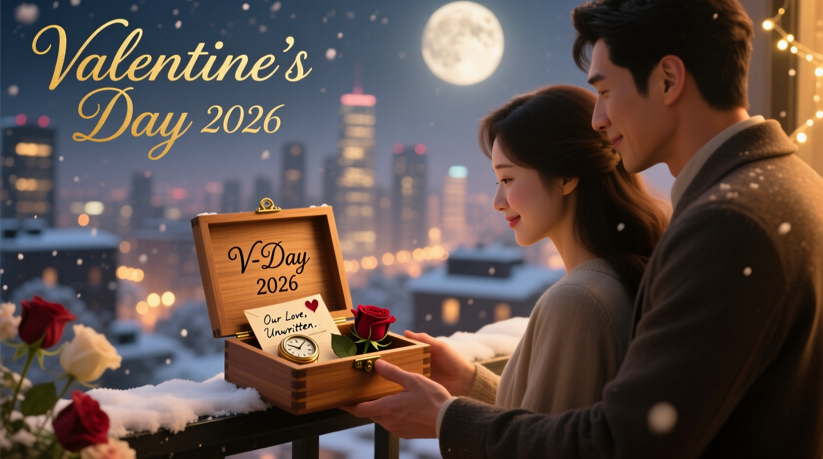 dont just give her flowers on valentines day