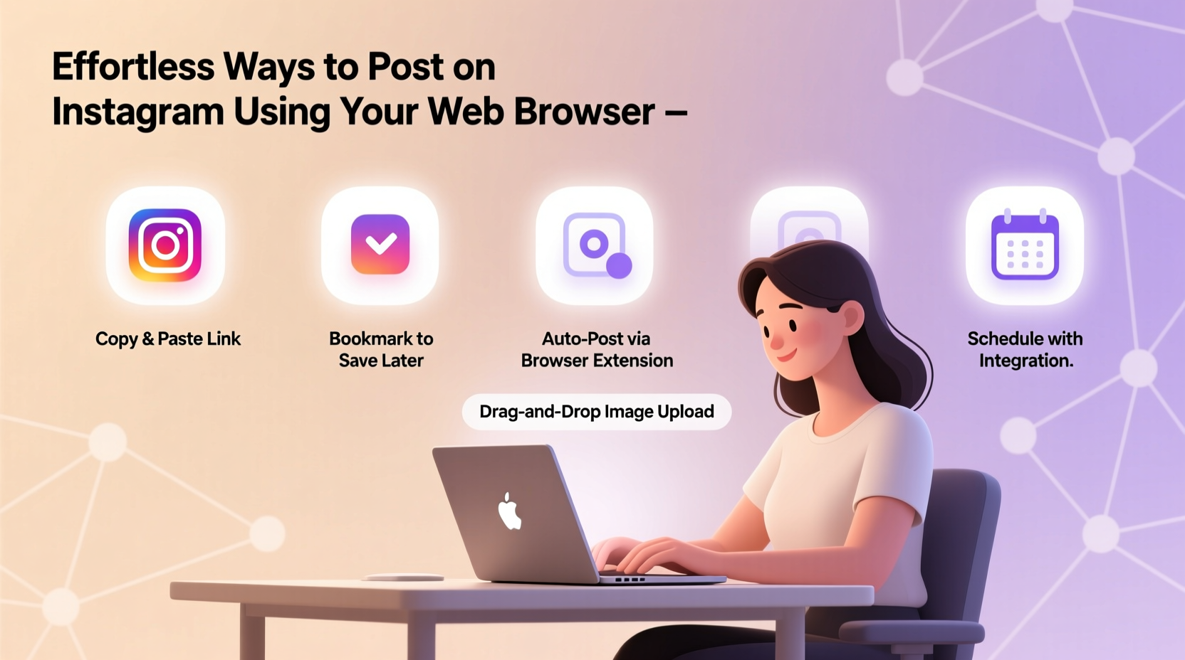 effortless ways to post on instagram using your web browser