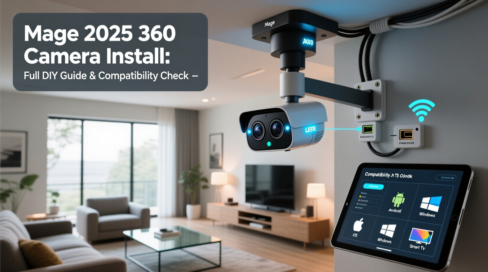 mage 2025 360 camera install