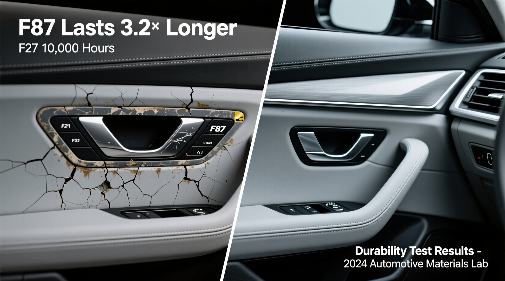 f22 vs f87 interior trim durability