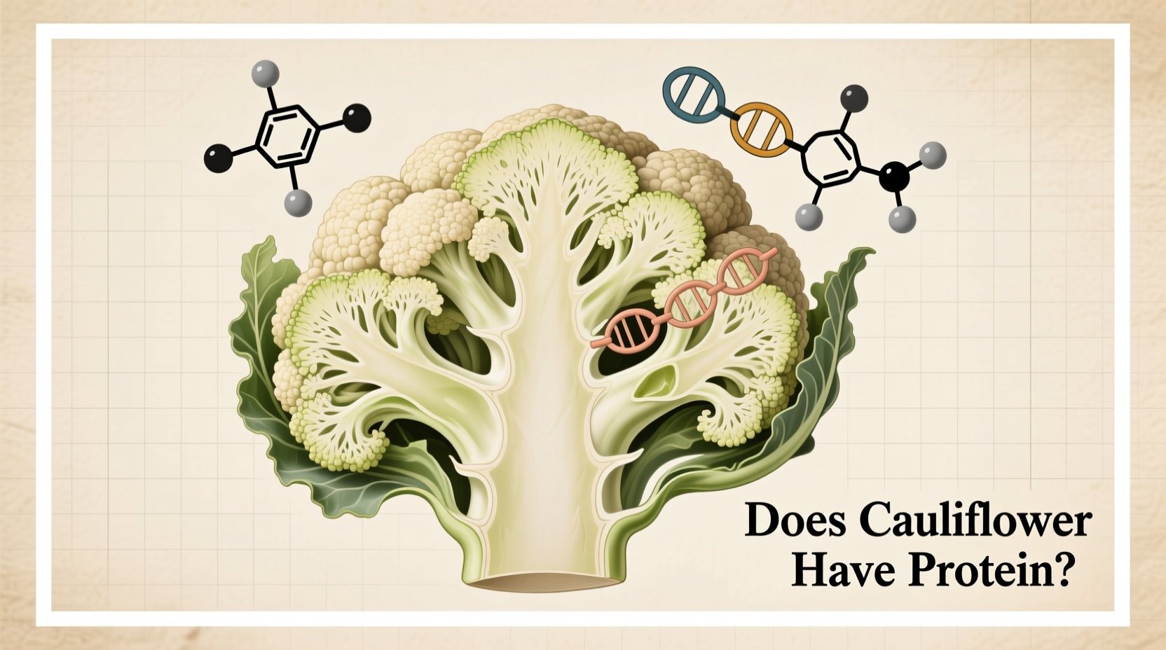 does cauliflower have protein